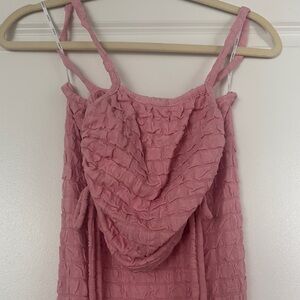 Sabo Skirt Pink Textured Dress